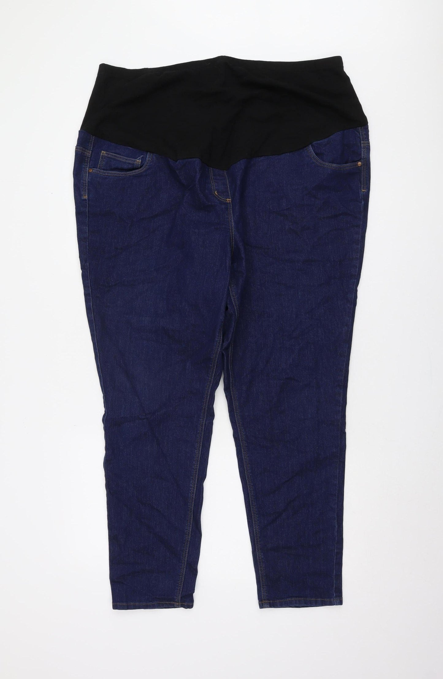 George Women's Blue Maternity Jeans, Size 22