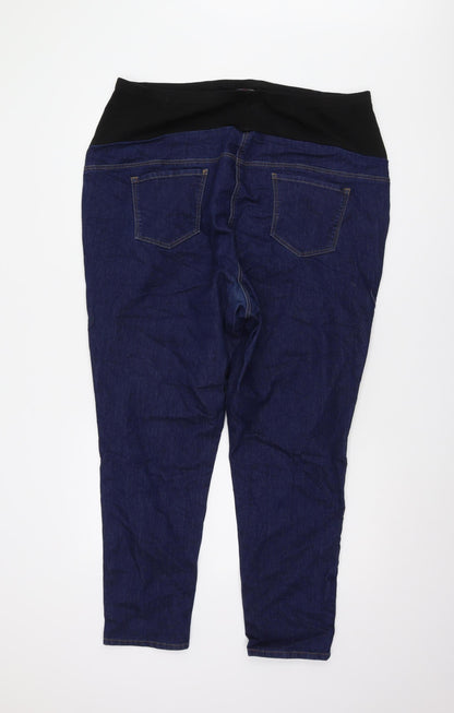 George Women's Blue Maternity Jeans, Size 22