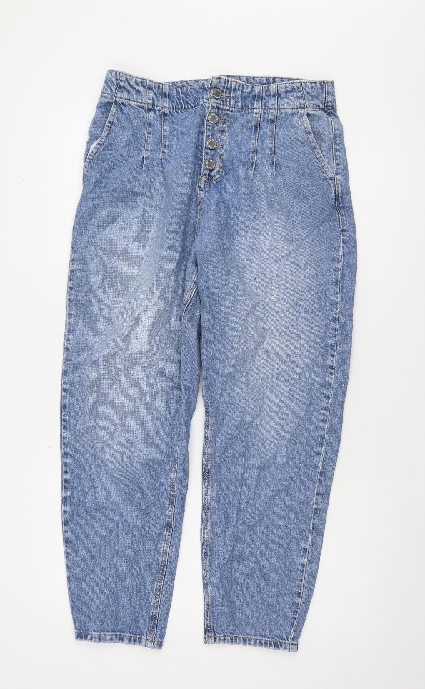 Miss Selfridge Women's Blue Tapered Jeans Size 12