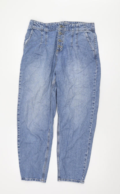 Miss Selfridge Women's Blue Tapered Jeans Size 12