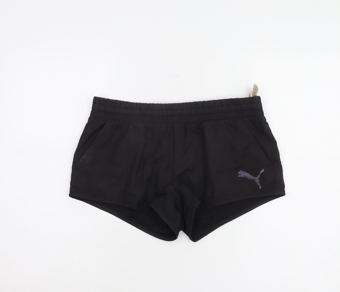 Puma Women's Black Activewear Shorts Size 10