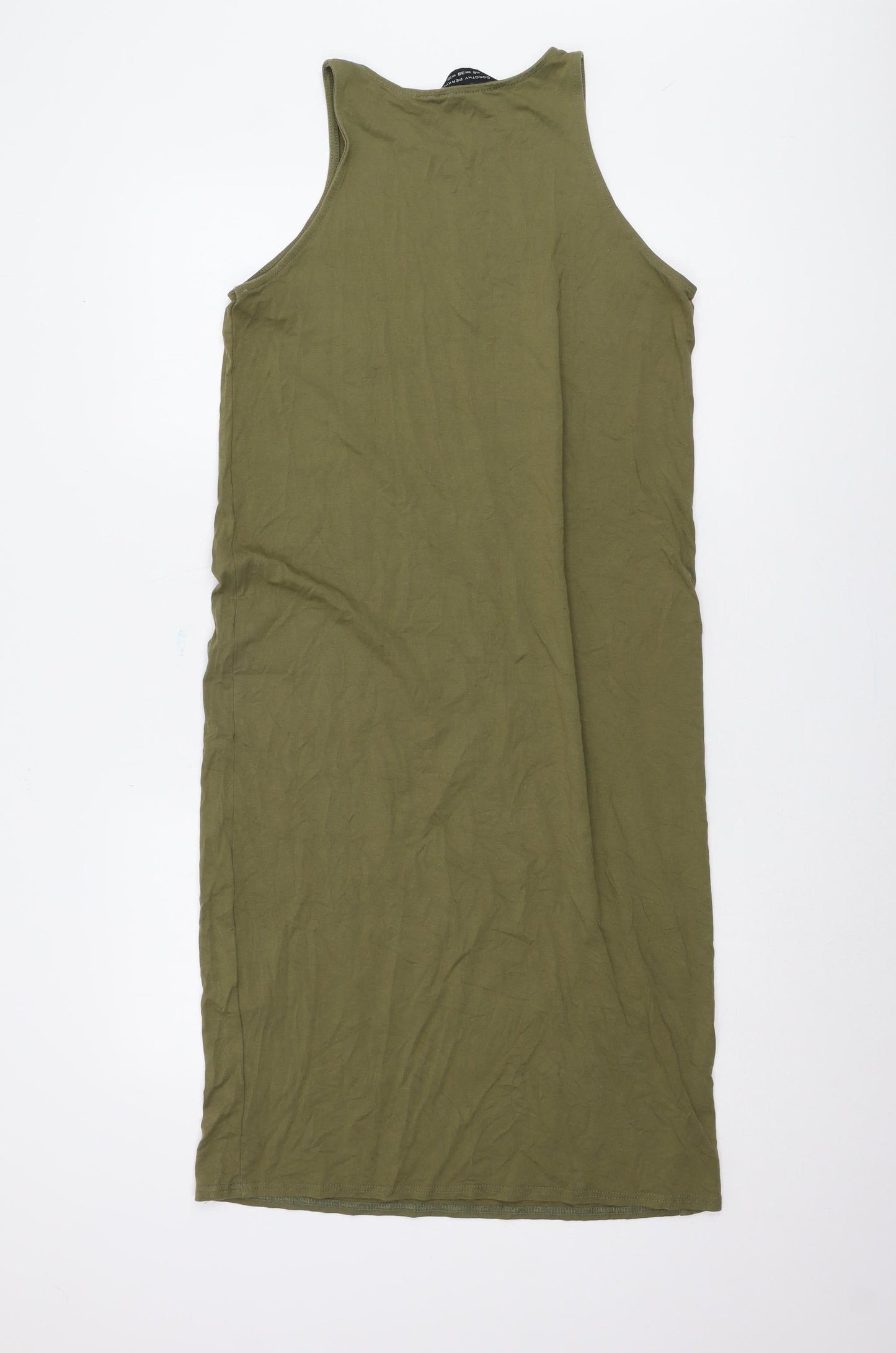 Dorothy Perkins Green Tank Dress Size 10 Women