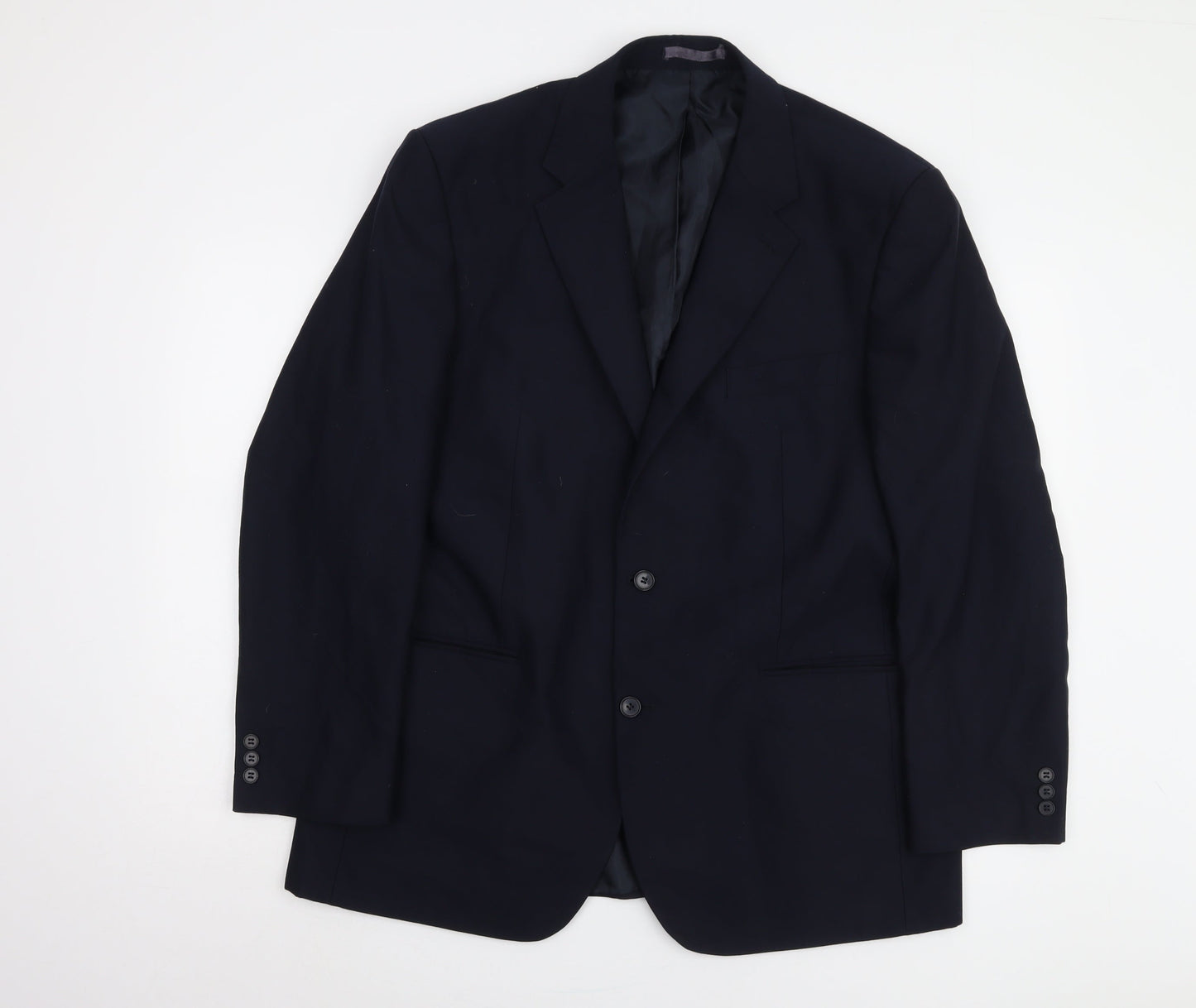 Mens UK Size 44 Scott & Taylor Regular Blue Suit Jacket