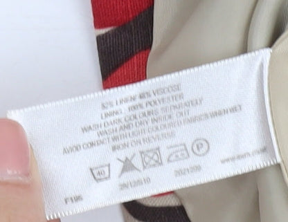 Womens UK Size 10 Style by EWM Regular Multicoloured Blazer