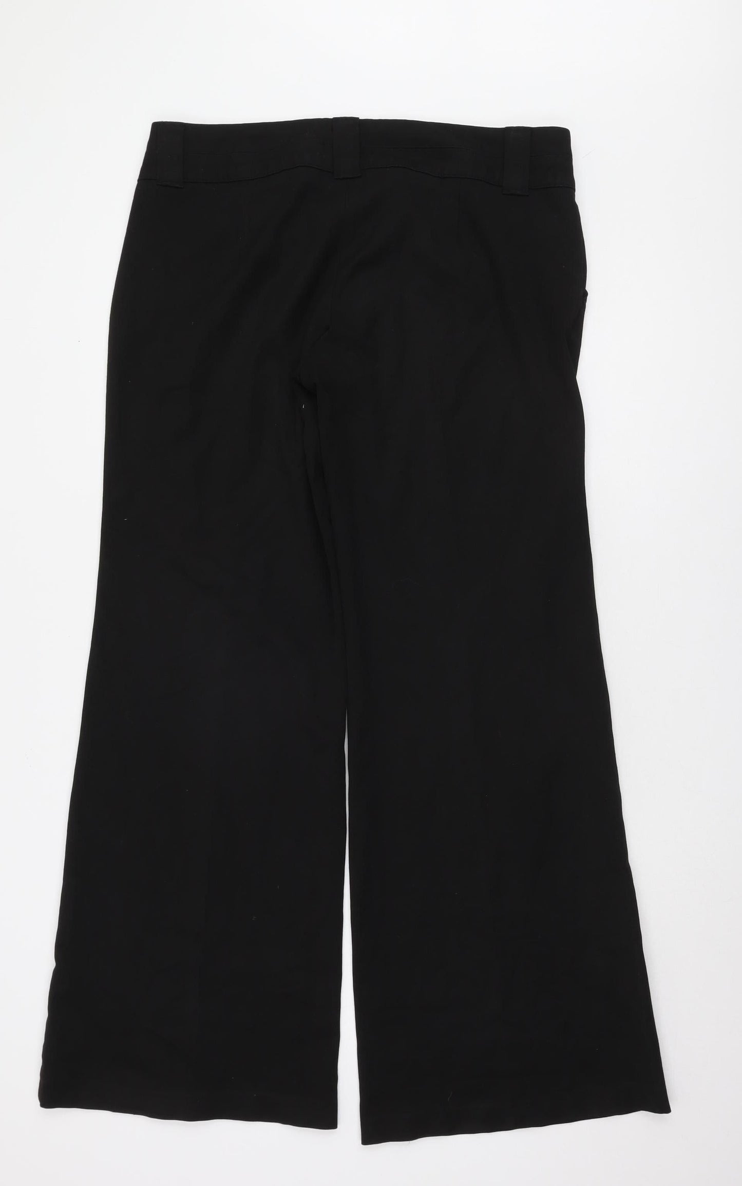 Sapparilla Women's Black Wide-Leg Trousers Size 16