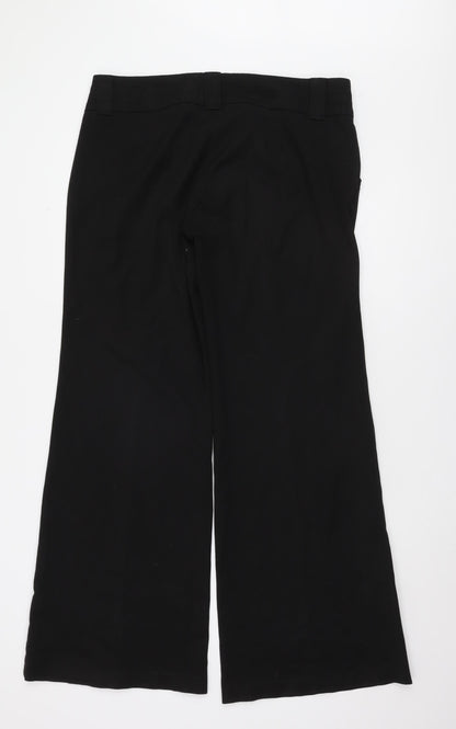 Sapparilla Women's Black Wide-Leg Trousers Size 16