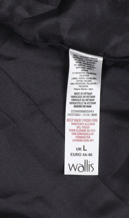 Womens UK Size L Wallis Multicoloured Basic Jacket