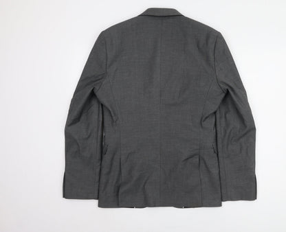 Mens UK Size 36 H&M Regular Grey Suit Jacket
