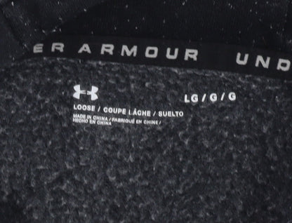 Under Armour Men's Black Full Zip Hoodie L