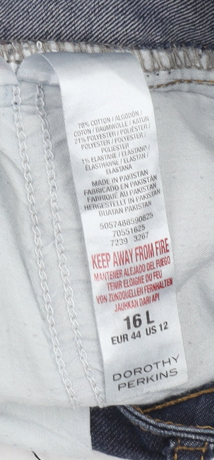 Dorothy Perkins Women’s Blue Jeans Size 16 Regular Fit