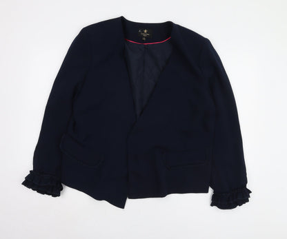 Massimo Fabbro Women's Blue Blazer Size 16