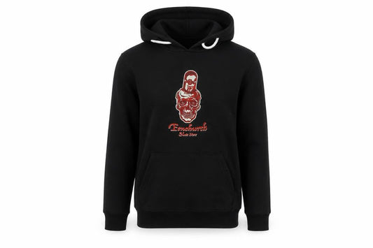 Fenchurch Boys Black Graphic Hoodie 12-13 Years