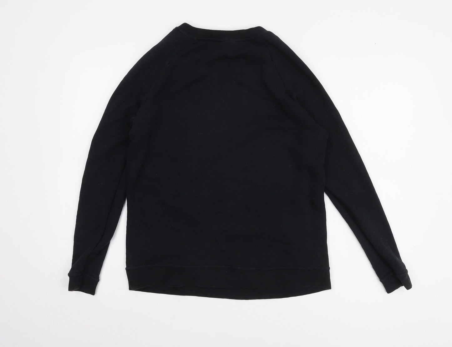 Nike Women's Black Sweatshirt Size S Cotton Blend