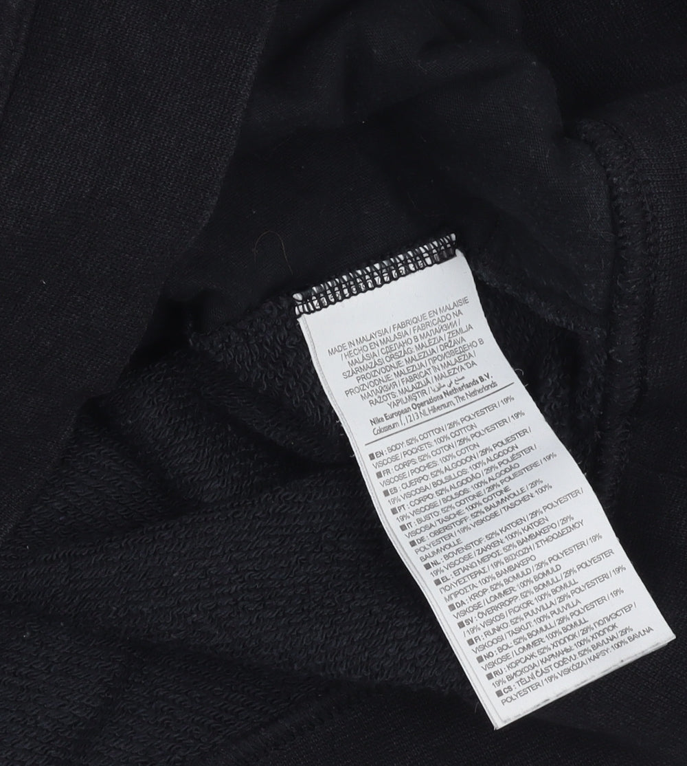 Nike Women's Black Sweatshirt Size S Cotton Blend