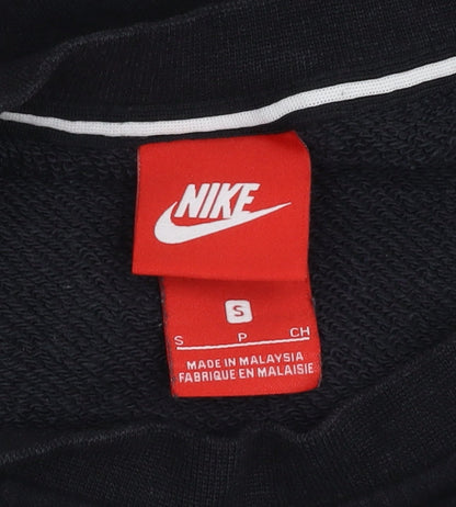 Nike Women's Black Sweatshirt Size S Cotton Blend