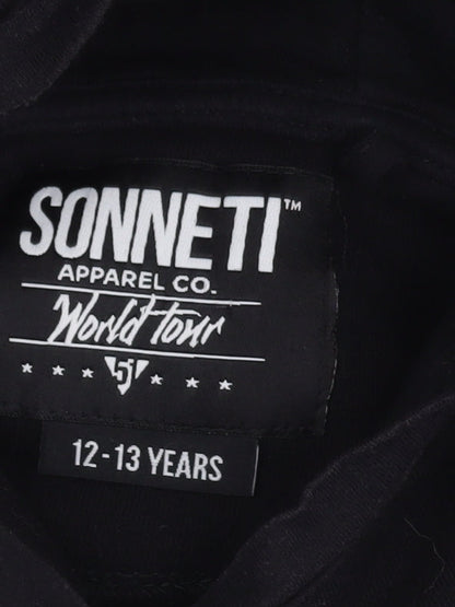 Sonneti Boys Black Hoodie 12-13 Years Pullover Style