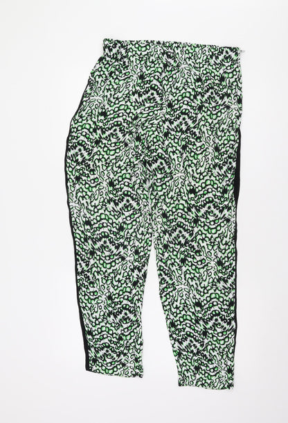 Womens UK Size 12 French Connection Regular Fit Jogger Multicoloured Trousers