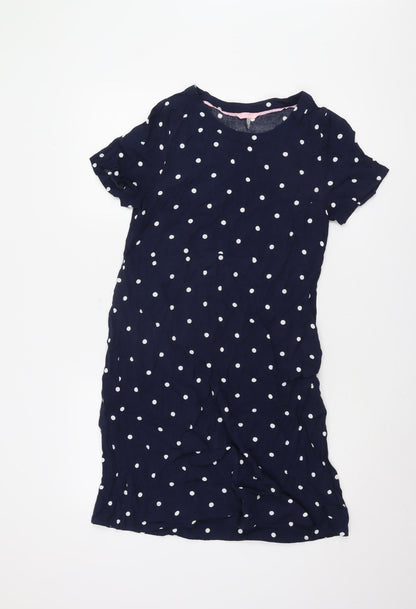 Joules Women's Blue Polka Dot Dress Size 8