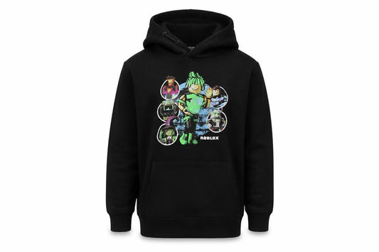 Roblox Boys Black Pullover Hoodie 12-13 Years