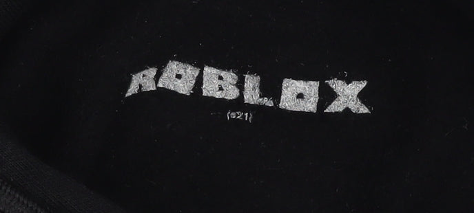 Roblox Boys Black Pullover Hoodie 12-13 Years