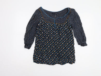 Womens UK Size 8 French Connection Multicoloured Tunic Blouse