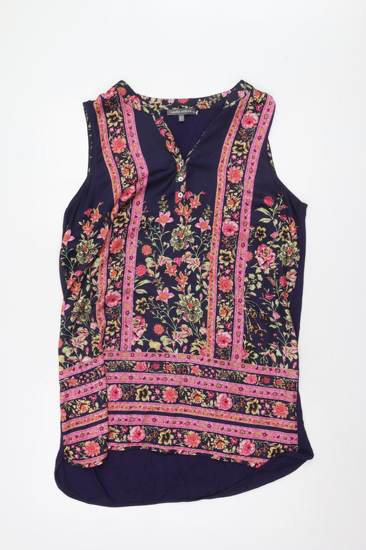 Laura Ashley Floral Women's Multicoloured Blouse Size 14
