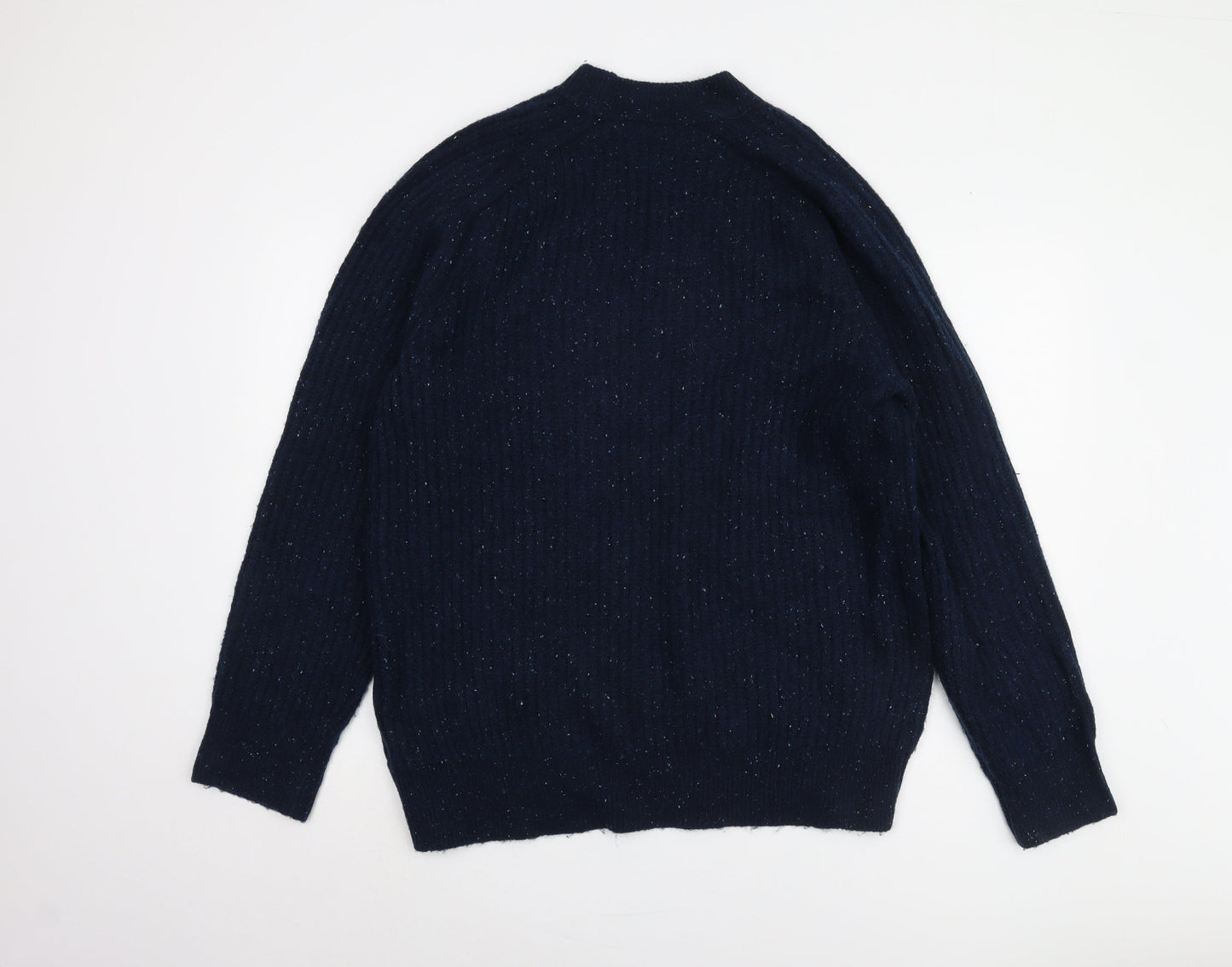 Marks and Spencer Men's Blue XL Pullover Jumper