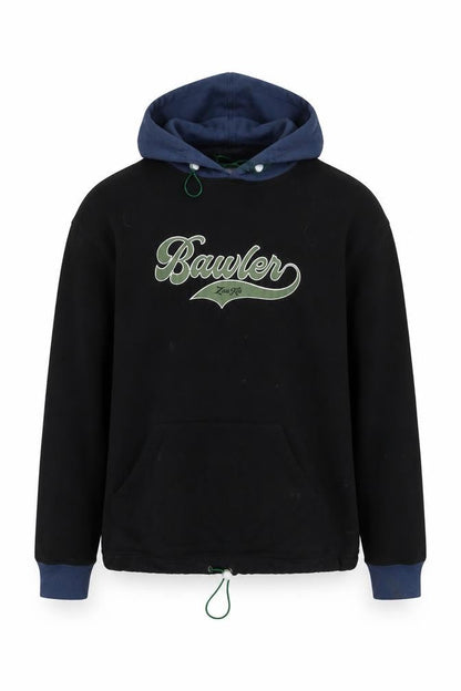 GAYR Men's Black Pullover Hoodie - Regular Fit