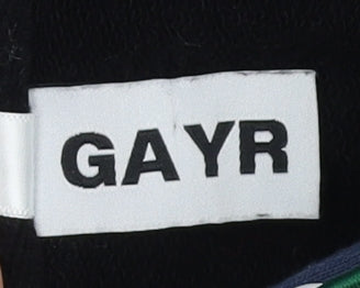GAYR Men's Black Pullover Hoodie - Regular Fit