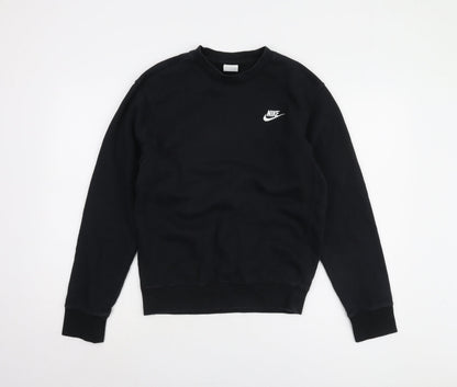 Mens UK Size XS Nike Black Pullover Sweatshirt