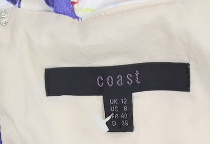 Coast Women's Floral Sheath Dress - Size 12