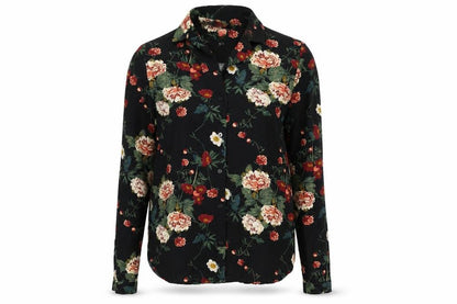 Womens UK Size S ICHI Multicoloured Basic Blouse
