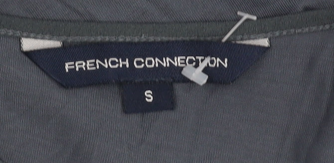 Womens UK Size S French Connection Blue Basic T-Shirt
