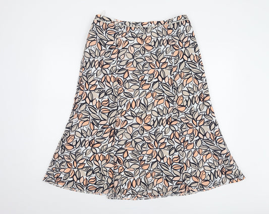 Eastex Women’s Multicoloured Flare Midi Skirt 16