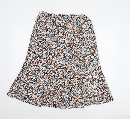 Eastex Women’s Multicoloured Flare Midi Skirt 16