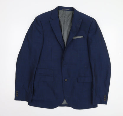 Mens UK Size 40 NEXT Regular Blue Suit Jacket
