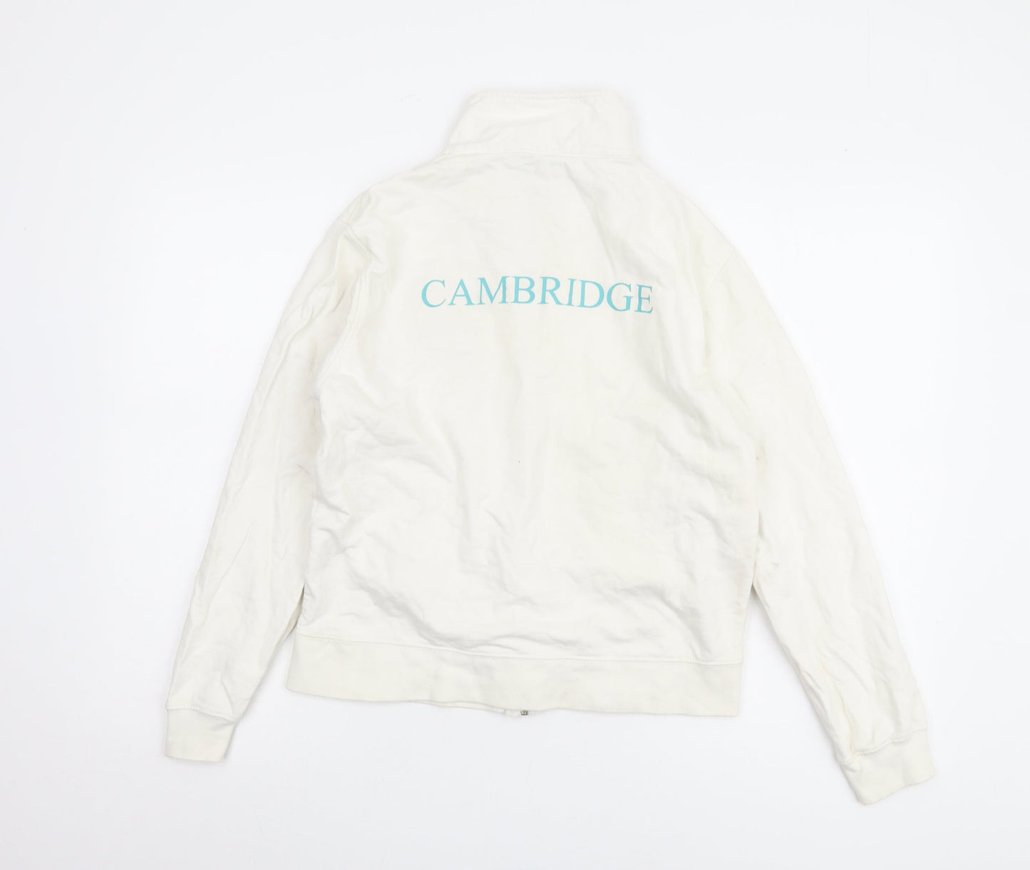 Skinfit White Cotton Unisex Jacket M Long Sleeve Casual
