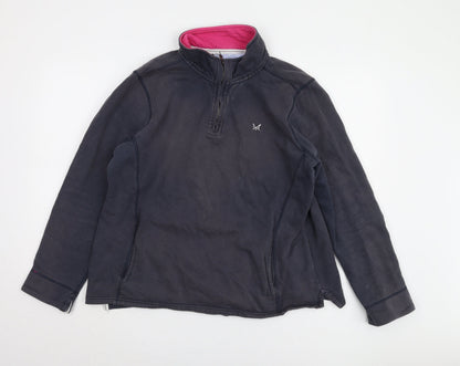 Mens UK Size 16 Crew Clothing Company Blue Full Zip