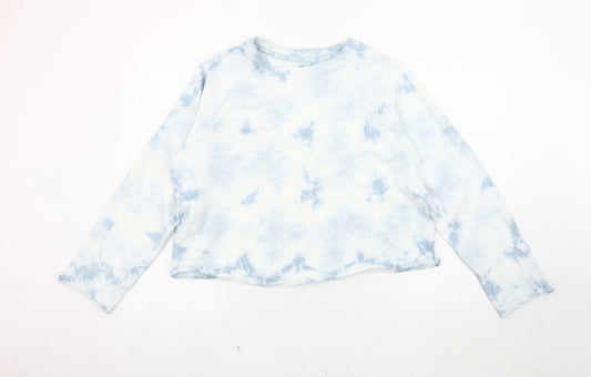 Womens UK Size 14 Marks and Spencer Blue Pullover Sweatshirt