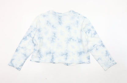 Womens UK Size 14 Marks and Spencer Blue Pullover Sweatshirt