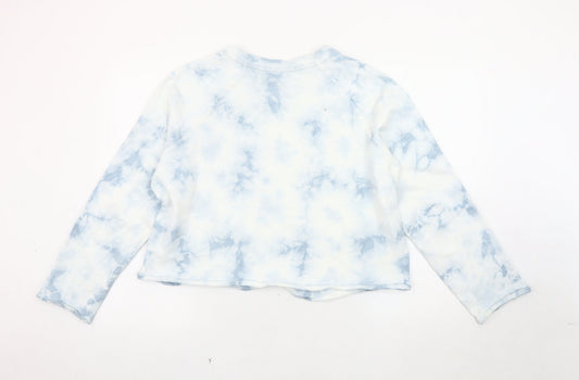 Womens UK Size 14 Marks and Spencer Blue Pullover Sweatshirt