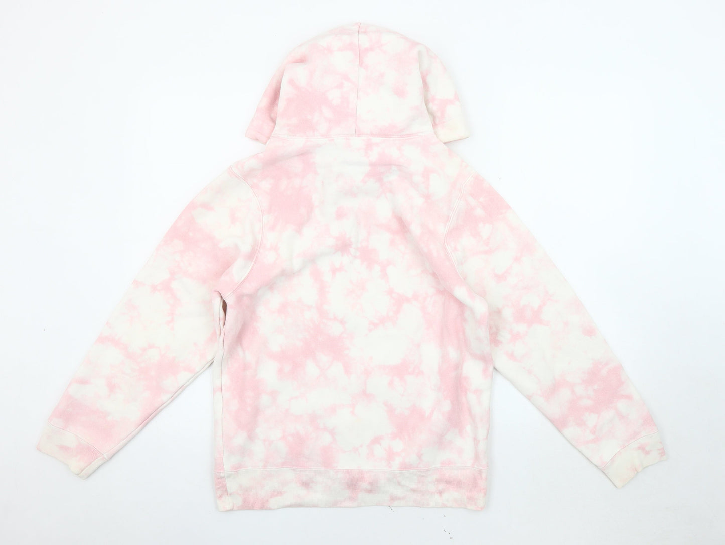 Champion Women's Pink Tie-Dye Pullover Hoodie XS