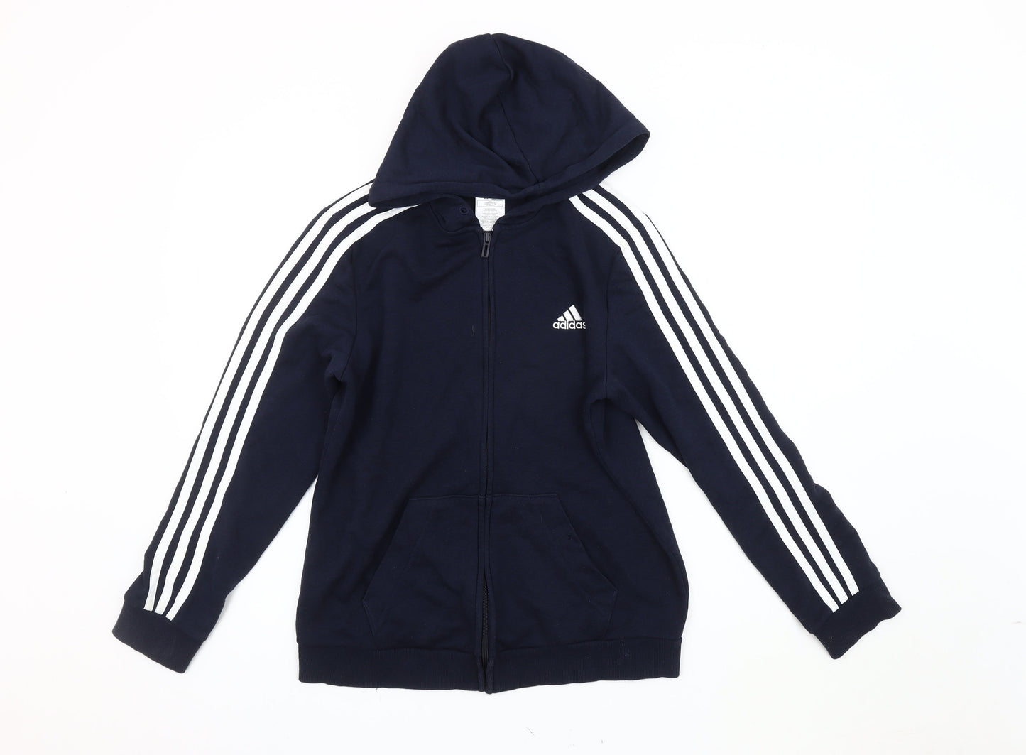 Unisex Adults UK Size M adidas Blue Basic Jacket