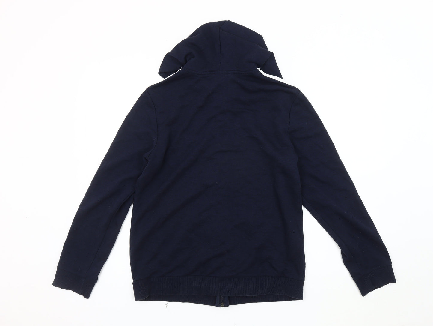 Unisex Adults UK Size M adidas Blue Basic Jacket