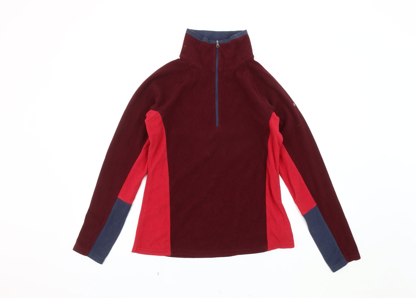 Mens UK Size S Columbia Multicoloured 1/2 Zip Sweatshirt