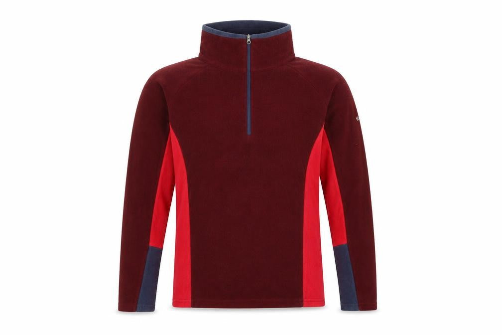 Mens UK Size S Columbia Multicoloured 1/2 Zip Sweatshirt