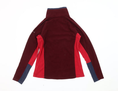 Mens UK Size S Columbia Multicoloured 1/2 Zip Sweatshirt