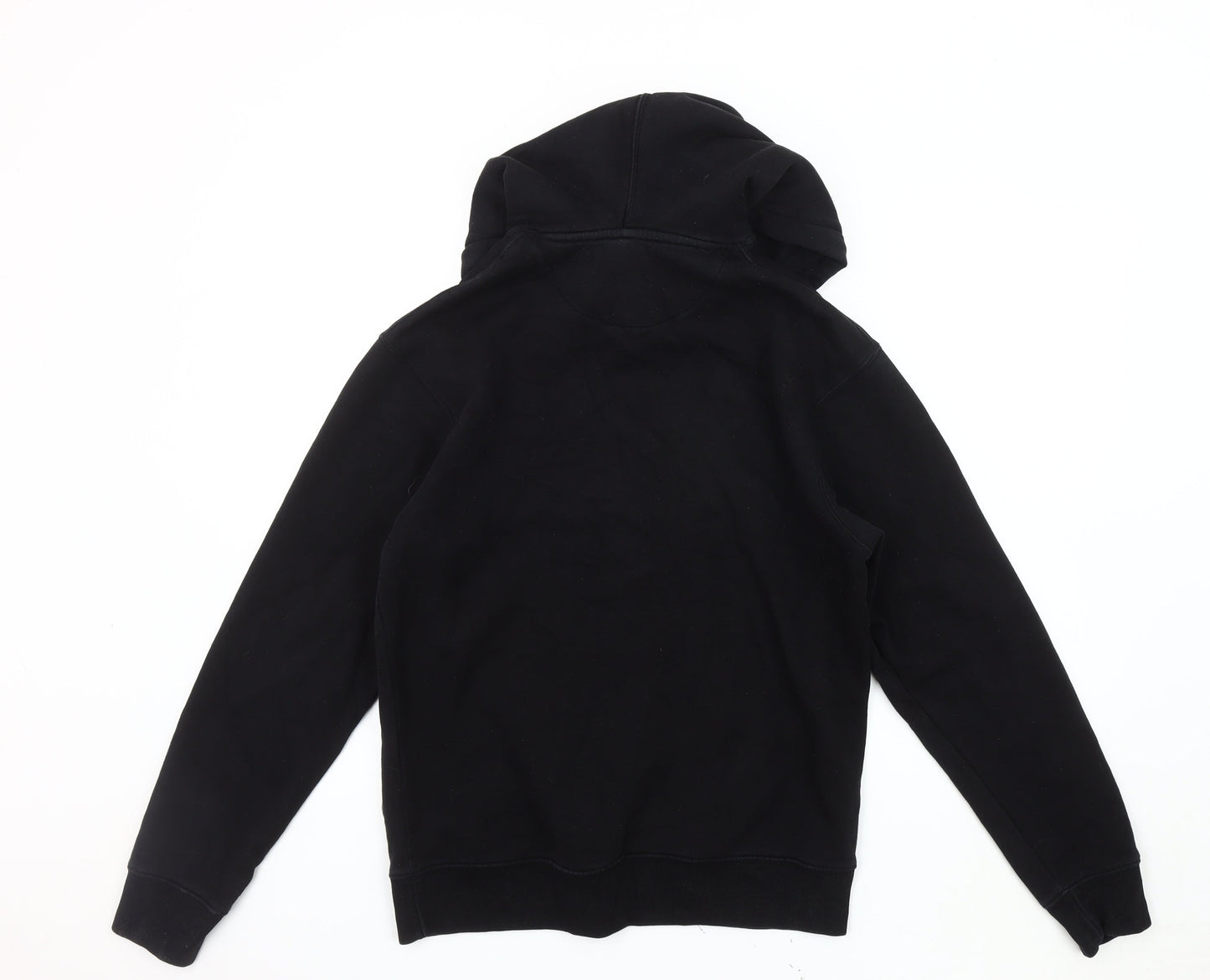Mens UK Size S JACK & JONES Black Pullover Hoodie