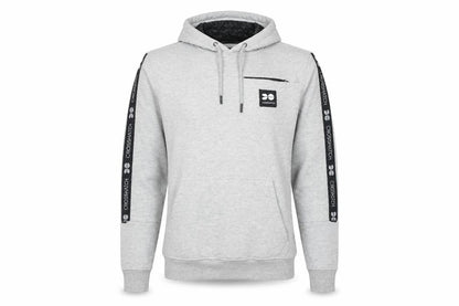 Mens UK Size M Crosshatch Grey Pullover Hoodie