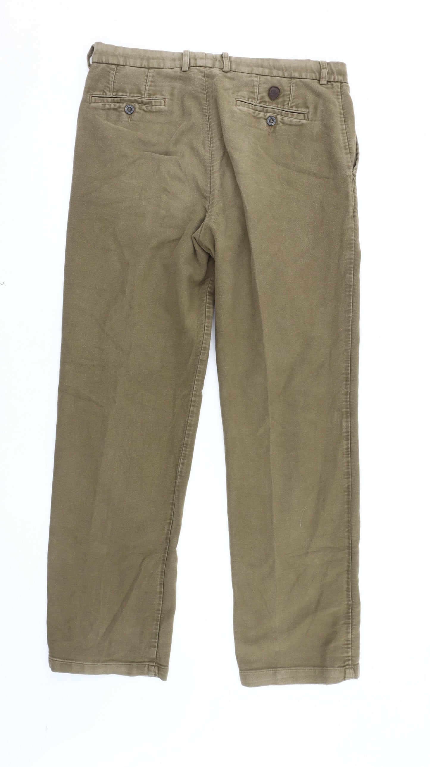 Marks and Spencer Men's Brown Chino Trousers L